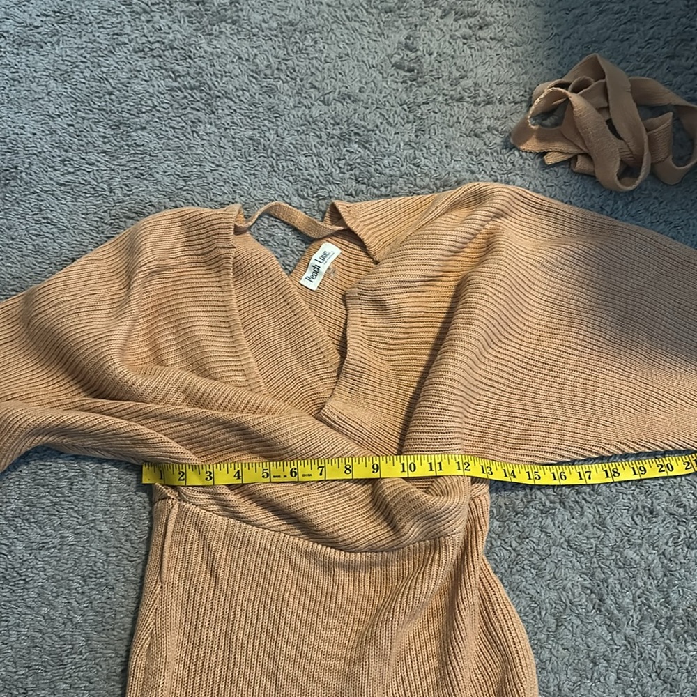 Long sleeve knit Sweater dress nwt - Picture 9 of 10